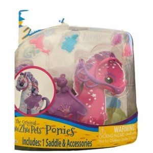 Cepia 2012 The Original Zhu Zhu Pets Ponies Saddle & Accessories